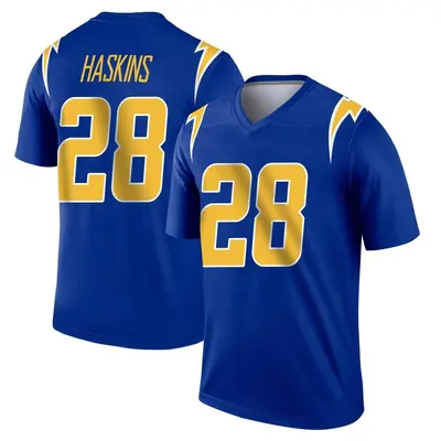 Men's Legend Hassan Haskins Los Angeles Chargers Royal 2nd Alternate Jersey