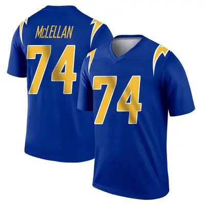 Men's Legend Tyler McLellan Los Angeles Chargers Royal 2nd Alternate Jersey