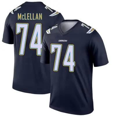 Youth Legend Tyler McLellan Los Angeles Chargers Navy Jersey