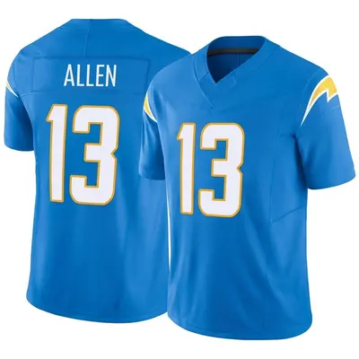 Keenan Allen 13 Los Angeles Chargers Black Reflective Limited